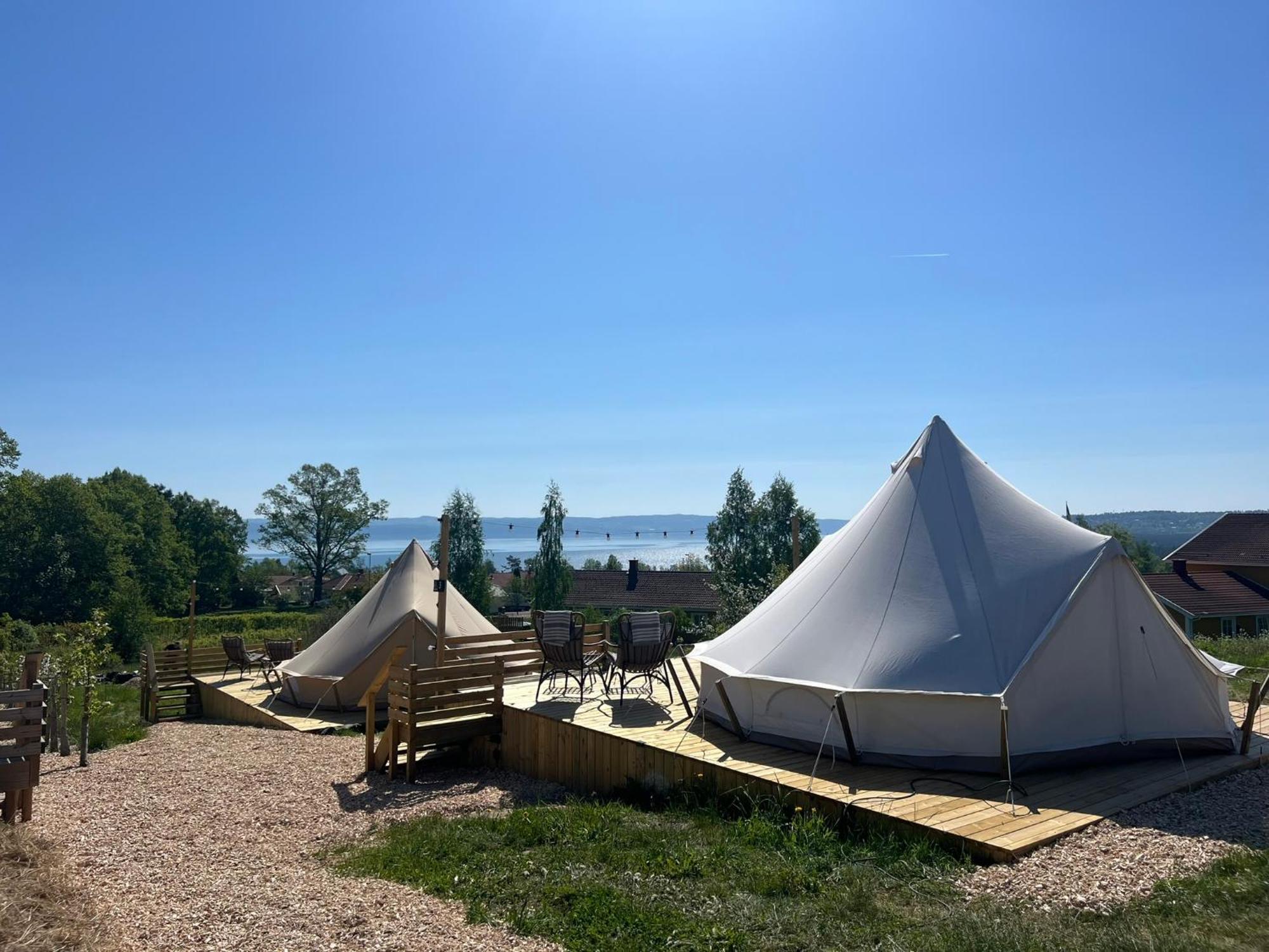 Vaettervy Glamping Hotel Habo Kültér fotó